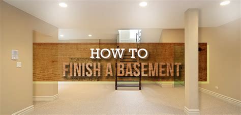 Finishing Your Basement Checklist