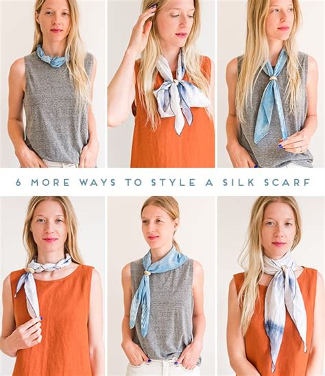 Style Files: 6 (More) Ways to Style a Silk Scarf - Paper and Stitch