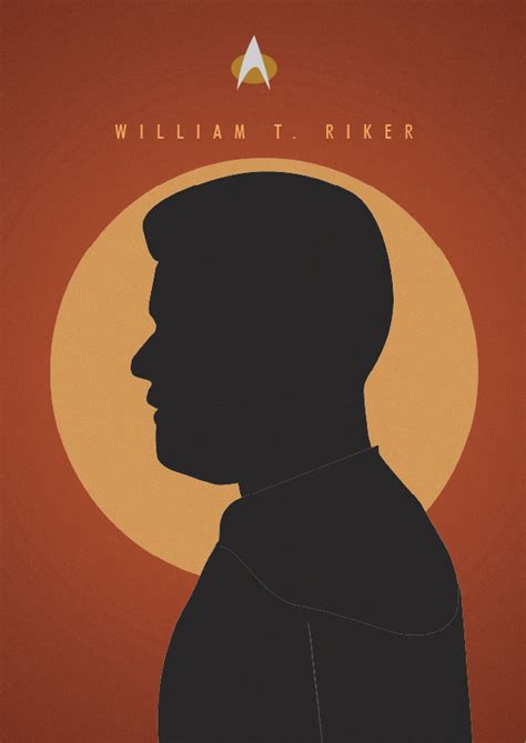 MINIMAL ILLUSTRATIONS OF STAR TREK: TNG OFFICERS :: Behance