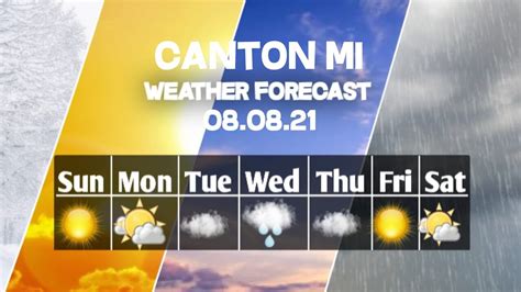 Weather Forecast Canton, Michigan Canton weather Forecast 08/08/2021 ...