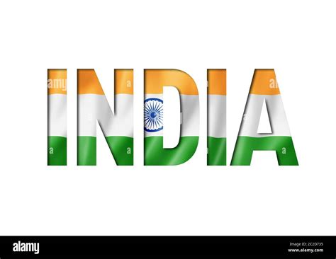 indian flag text font. india symbol background Stock Photo - Alamy