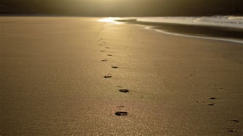 Footprints In The Sand Wallpaper (49+ images)