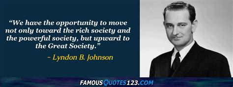 Lyndon B. Johnson Quotes on People, Men, Society and Life