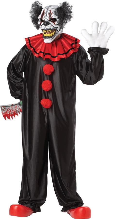 Clown Last Laugh Men in 2021 | Scary clown costume, Clown costume, Evil clown costume