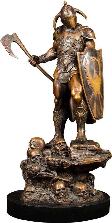 Death Dealer Faux Bronze Statue - GeekAlerts