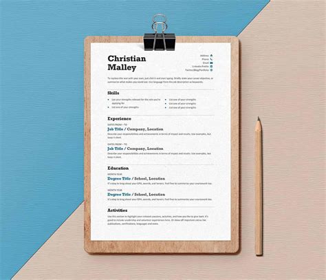 Best Resume Templates for Word to Download in 2024