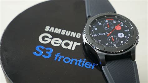 Samsung Gear S3 Frontier Unboxing & Overview - YouTube