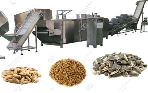 Automatic Sunflower Seeds Roasting Production Line|Sunflower Seeds Baking Processing Line