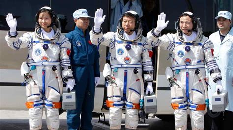 Chinese astronauts under training for crewed missions to space station ...