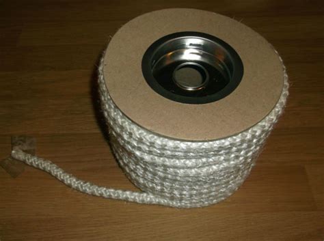 stoveglass-direct.co.uk 4 mm Stove Rope Fibre Sealing Rope - Fire Rope - Stove Rope - Door Seal ...