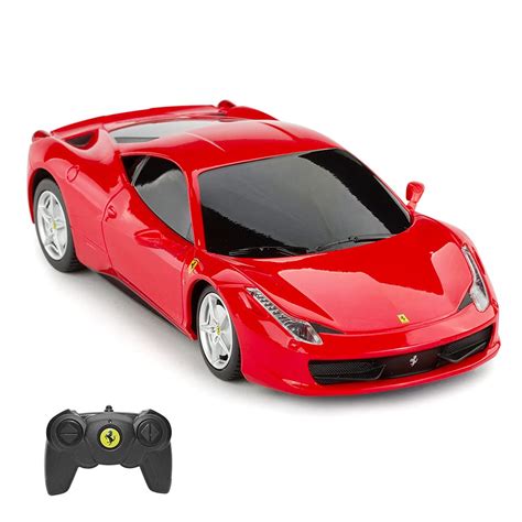 Buy RASTAR Remote Control Ferrari Car, 1:24 Ferrari 458 Italia Remote Control Car, Red Ferrari ...