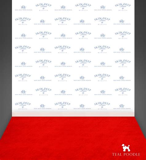 Step And Repeat Event Custom Business Logo Photo Booth Backdrop | Photo ...