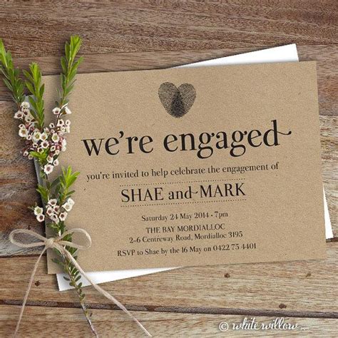 Engagement Party Invitation, Engagement Party Invite, Engagement Dinner ...