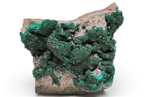 3.4" Dark Green Dioptase Crystal Cluster - Congo (#111562) For Sale ...