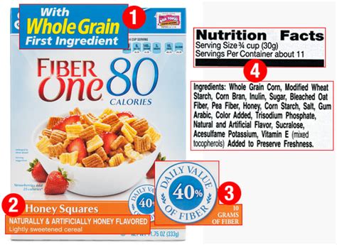 4 things to watch out for on a cereal box nutritional label - Consumer ...