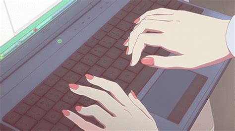 Computer Typing GIF - Computer Typing Anime - Discover & Share GIFs