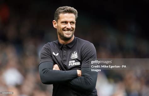 Newcastle United assistant manager Jason Tindall during the Premier ...