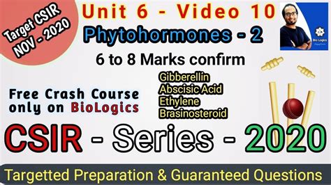 Phytohormones 2 | Gibberellin | Abscisic acid | Ethylene ...