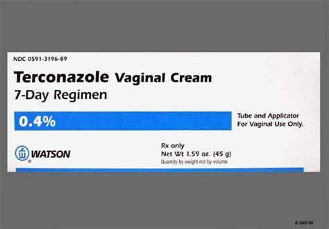 Terazol 7 Cream - Terazol 7 cream or generic terconazole is a ...