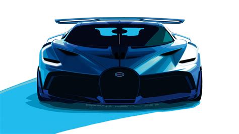 Bugatti Divo (2018) - Design Sketch Bugatti Models, Bugatti Cars, Car Design Sketch, Car Sketch ...