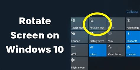 How to Rotate Windows 10 Screen - Follow Step by Step!