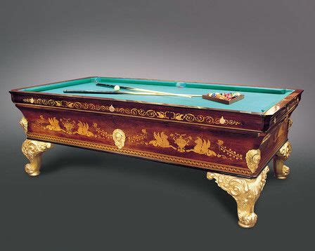 Antique Furnishings, Antique Billiard Tables, Charles X French Billiard Table ~ ca 1825 | French ...