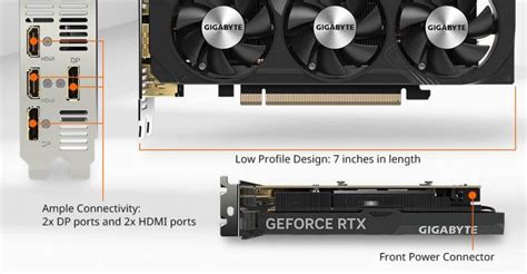 GIGABYTE GeForce RTX 4060 Low Profile Graphics Card Launched