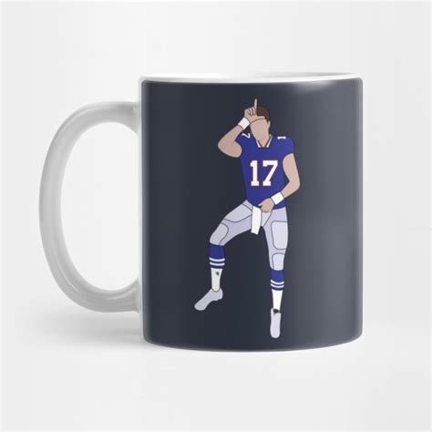 Josh Allen cartoon - Josh Allen - Mug | TeePublic