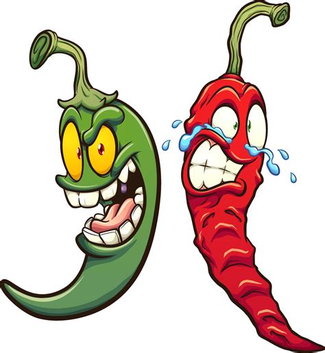 Cartoon Chili Pepper Clip Art - vrogue.co