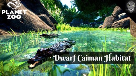 Dwarf Caiman Habitat - Aquatic Pack DLC - Planet Zoo - YouTube