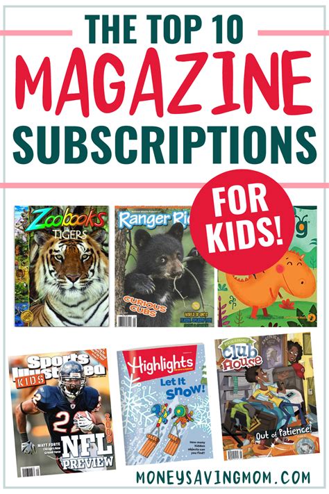 The Top 10 Magazine Subscriptions for Kids | Money Saving Mom®