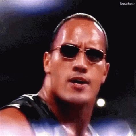 The Rock Wwe GIF - TheRock Wwe EyebrowRaise - Discover & Share GIFs