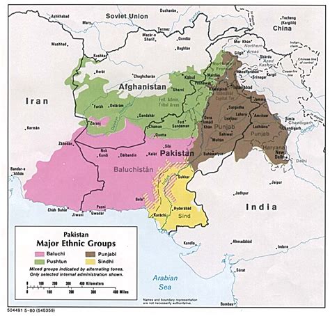 Major ethnic groups in Pakistan [1014 × 972]. : r/MapPorn