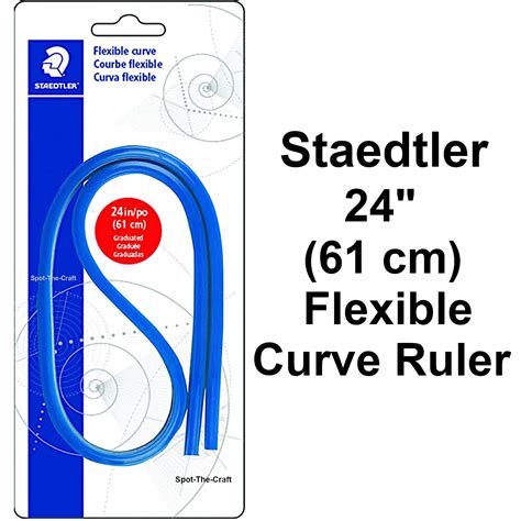 Staedtler Flexible Curve Ruler 24 Inches 61 cm Graduated 97160-24BK | eBay