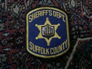 Police Patch, Sheriff’s Dept. Suffolk County | eBay