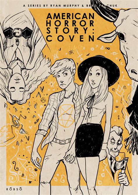 American Horror Story: Coven Poster Art by Roberto Sánchez - PopOptiq