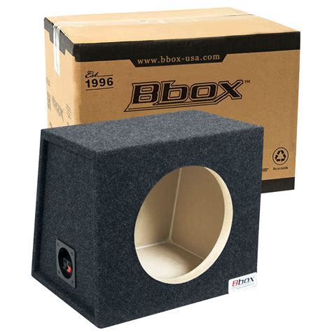 Buy Bbox Single 10 Inch Subwoofer Sealed Enclosure - Car Subwoofer Box ...