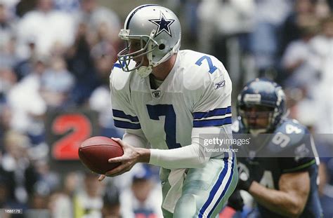 Quarterback Chad Hutchinson of the Dallas Cowboys has possession of... News Photo - Getty Images