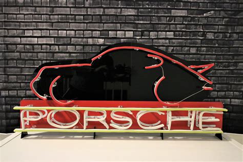 Retro Porsche 911 LED Neon Sign 39 x 17 Custom 3D | Etsy