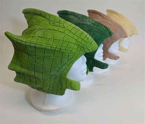 Dr. Who Cosplay Silurian Cowls - Decimated Designs