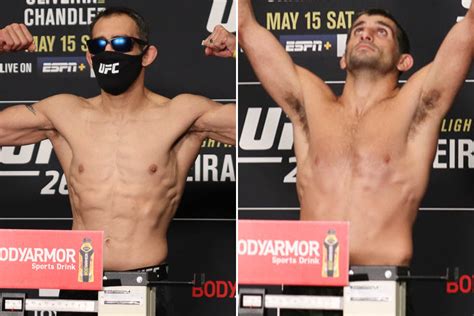 Video: UFC 262 official weigh-in highlights, photos from Houston