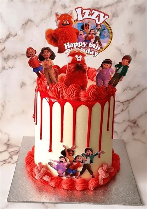 Turning Red Birthday Cake Ideas Images (Pictures)