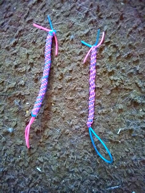 Pink and blue Scoubidou Strings. Scooby Doo. Keychains. | Etsy