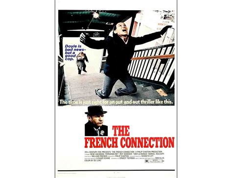 The French Connection Movie Poster 1971 Action Adv. Action One Sheet ...