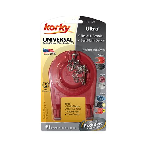 2" Ultra High Performance Toilet Flapper - Korky