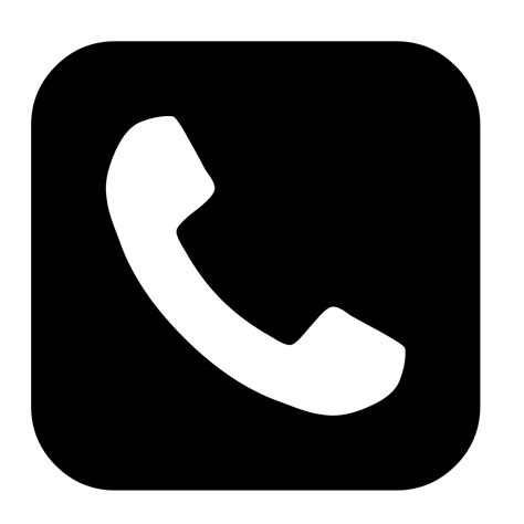 Black and White Phone Logo - LogoDix