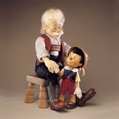 Geppetto and Pinocchio II Traditional | R. John Wright Dolls