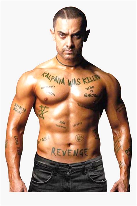 Aamir Khan In Ghajini Movie, HD Png Download - kindpng