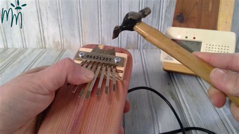 How to tune a Kalimba - YouTube