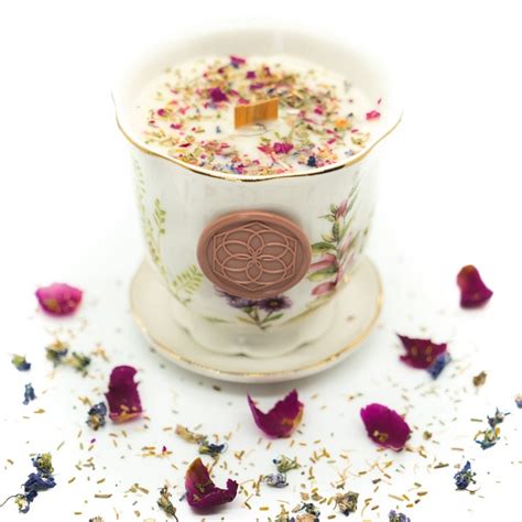 Teacup Candle - Etsy